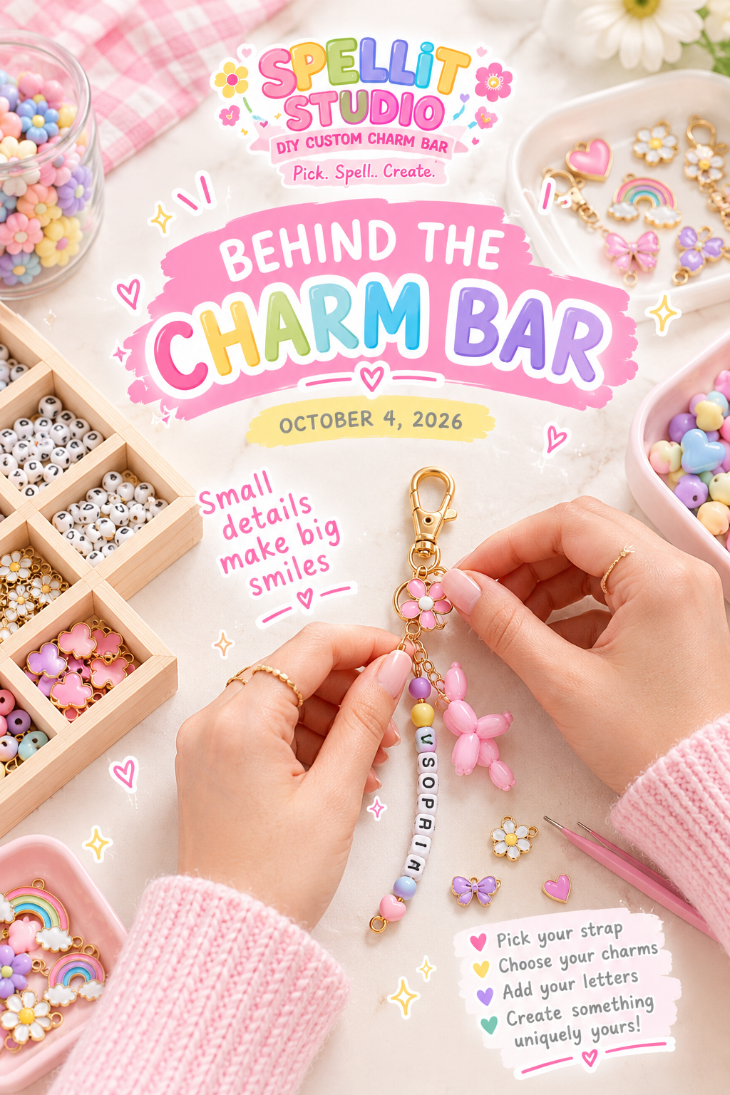 BEHIND THE CHARM BAR