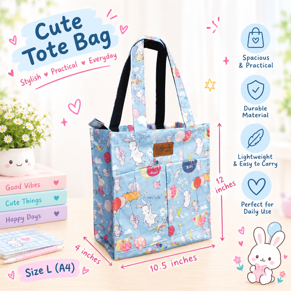 Blue Rabbit L (A4)