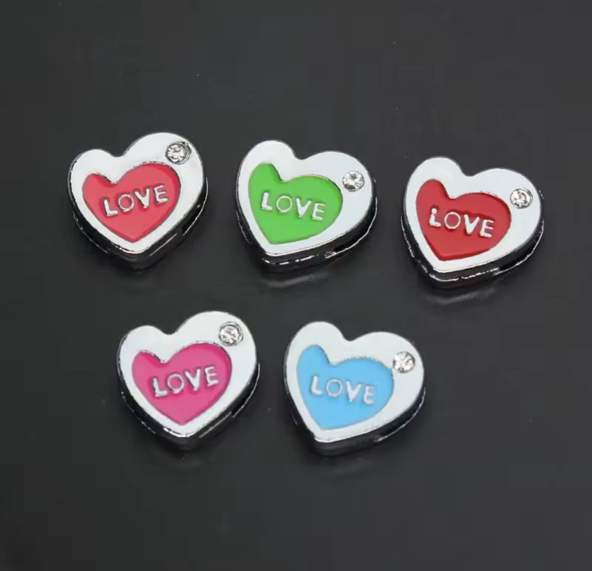 Personalised Leather Charm Keychain with Pendant